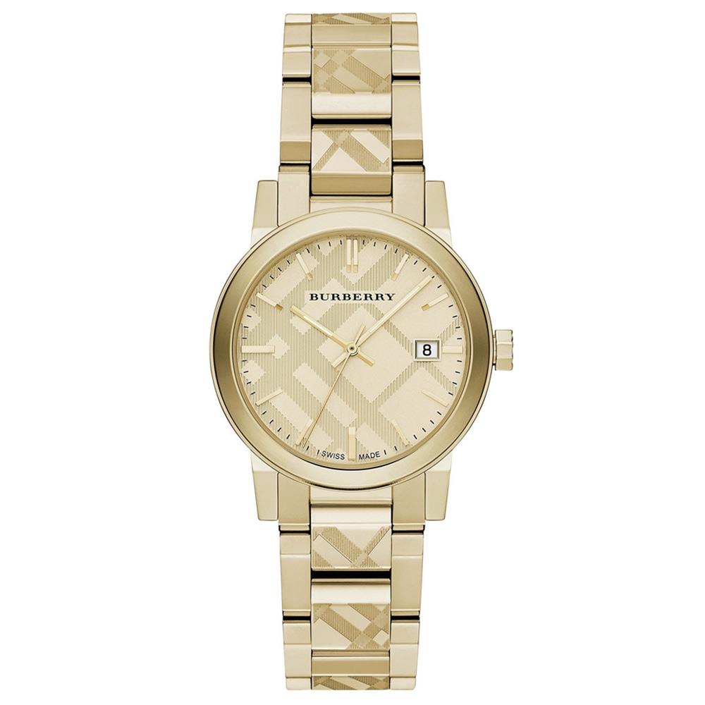Burberry BU9145 Die City Gold-Ton Damen Uhr Burberry BU9145 Die City Gold-Ton Damen Uhr